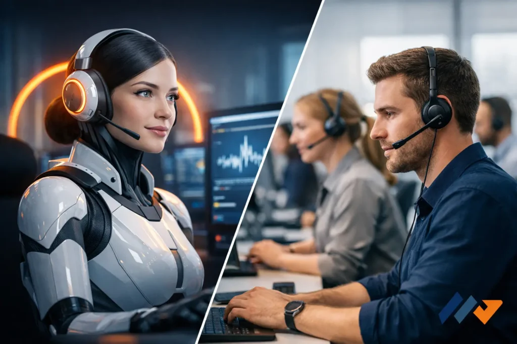 KI-Telefonagent oder Callcenter?