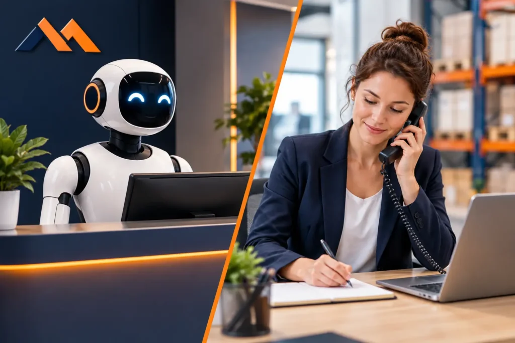 KI Empfang versus Sekretariat: Was passt besser?